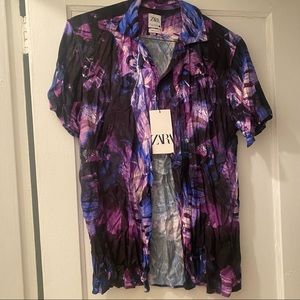 Zara Men’s Short sleeve shirt medium